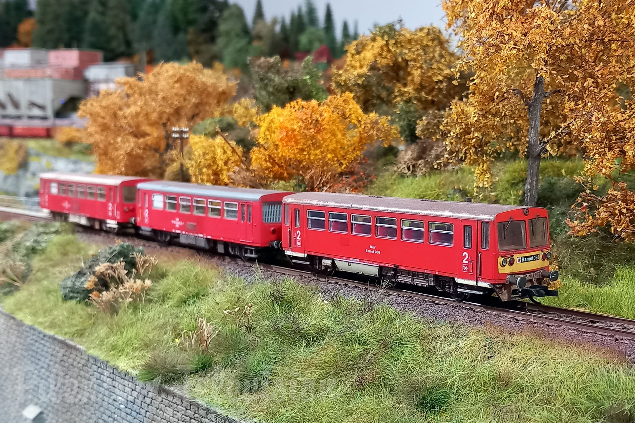 Magyar Modellvasút - One of the most attractive private model railroad layouts in TT scale from Hungary