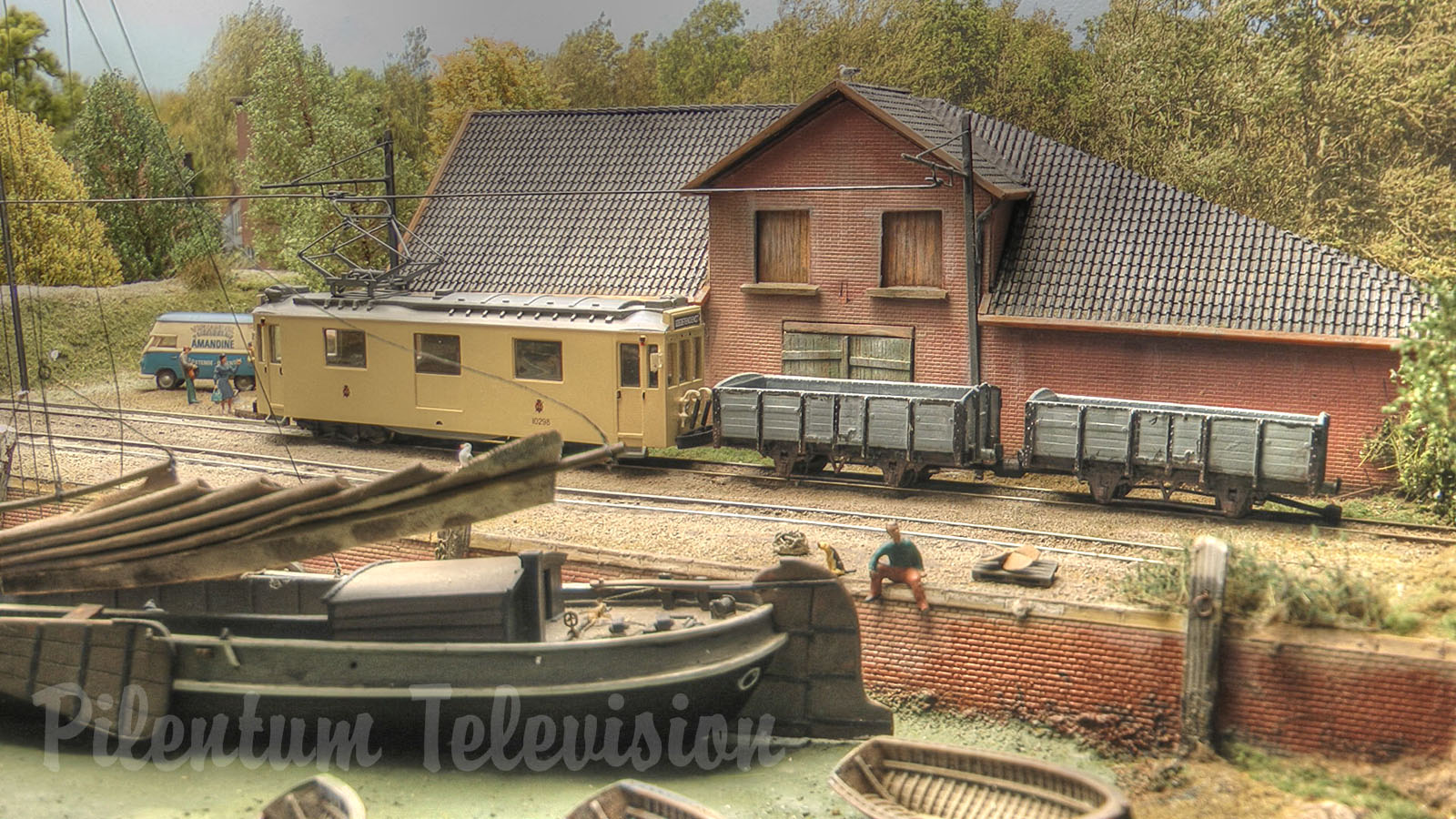 Pretty nice tramway model railway layout from Belgium (On traXS 2024)