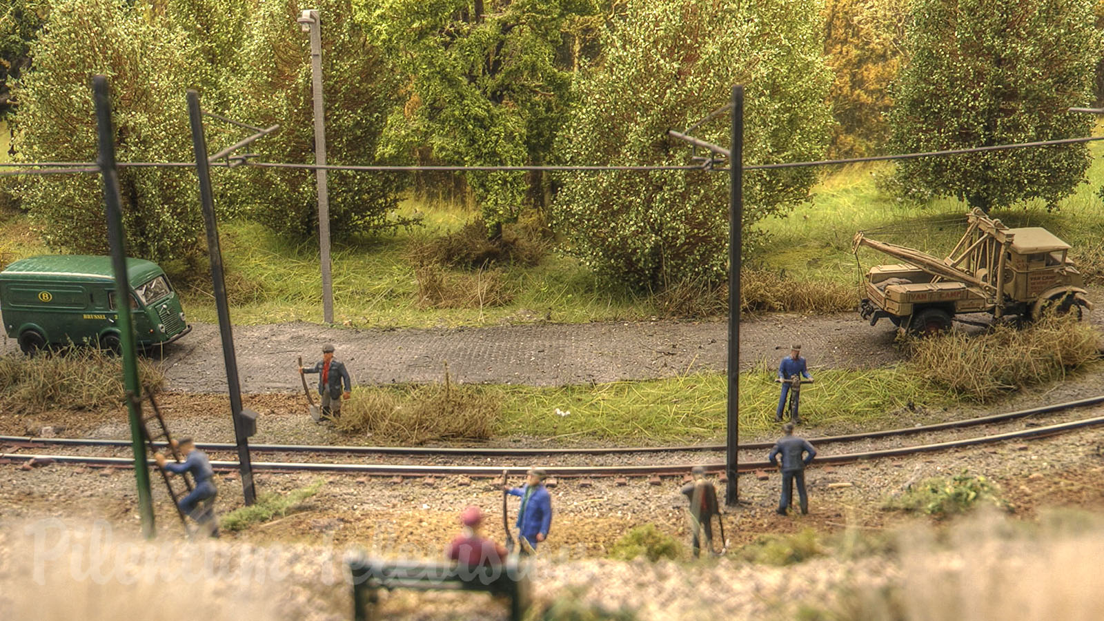 Pretty nice tramway model railway layout from Belgium (On traXS 2024)