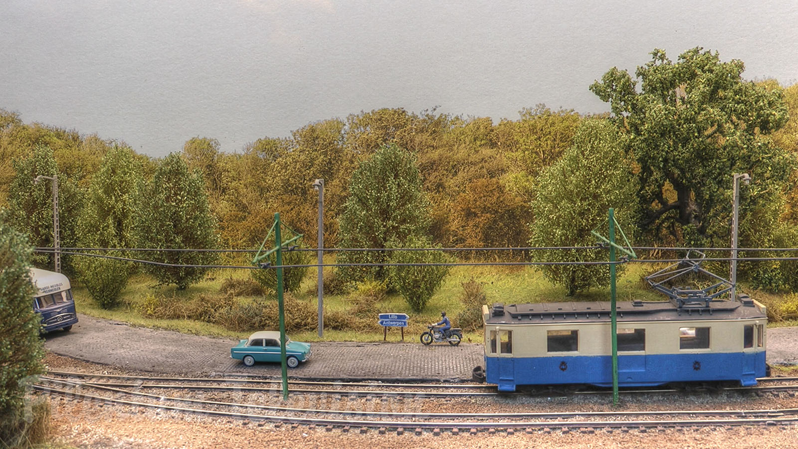 Pretty nice tramway model railway layout from Belgium (On traXS 2024)